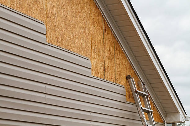 Professional Siding Contractor technician working in Spraggs, PA